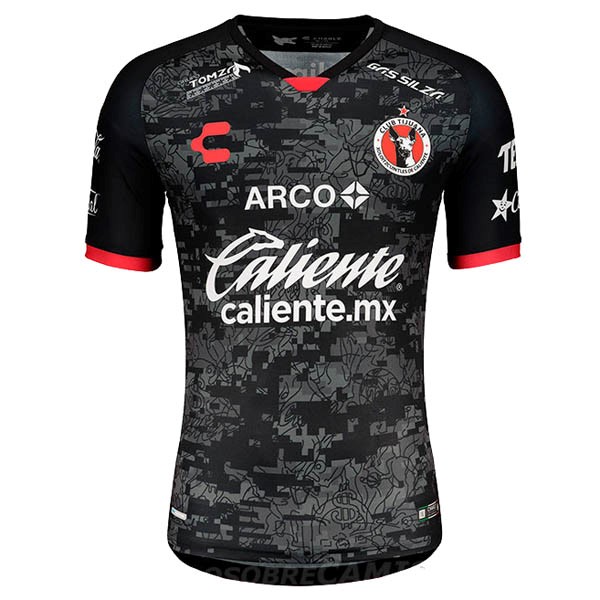 Tailandia Camiseta Tijuana 1ª Kit 2020 2021 Negro